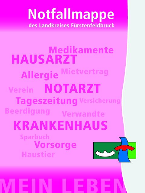 Titel Notfallbroschüre Landkreis