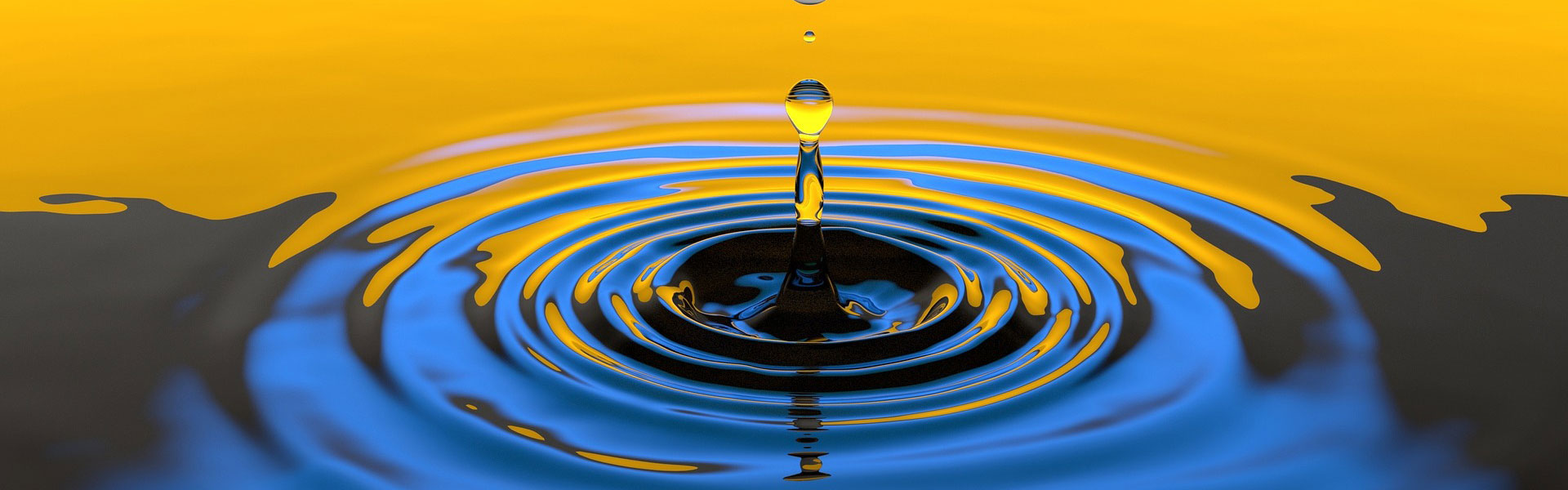 Header Wasserversrgung - Tropfen