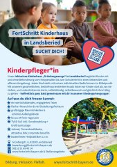 Stellenanzeige Kinderhaus Landsberied Stellenanzeige Kinderhaus Landsberied